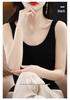 2023 Women's Fashionable Round Neck Pure Wool Sleeveless Knitted Vest Top