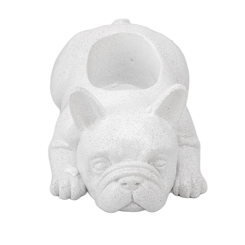 Resin Succulent Planter Pots Dog Flowerpot Office Desktop Ornament For Decorating Your Table