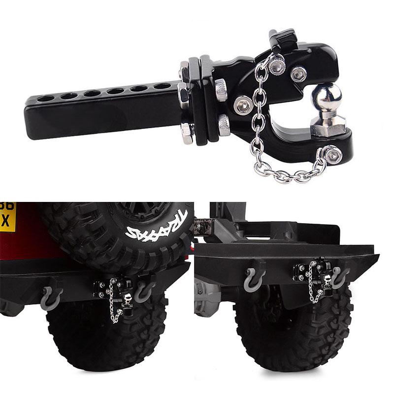 

Metal Alloy Adjustable Drop Hitch Receiver For 110 Rc Axial Scx10 Traxxas Trx4