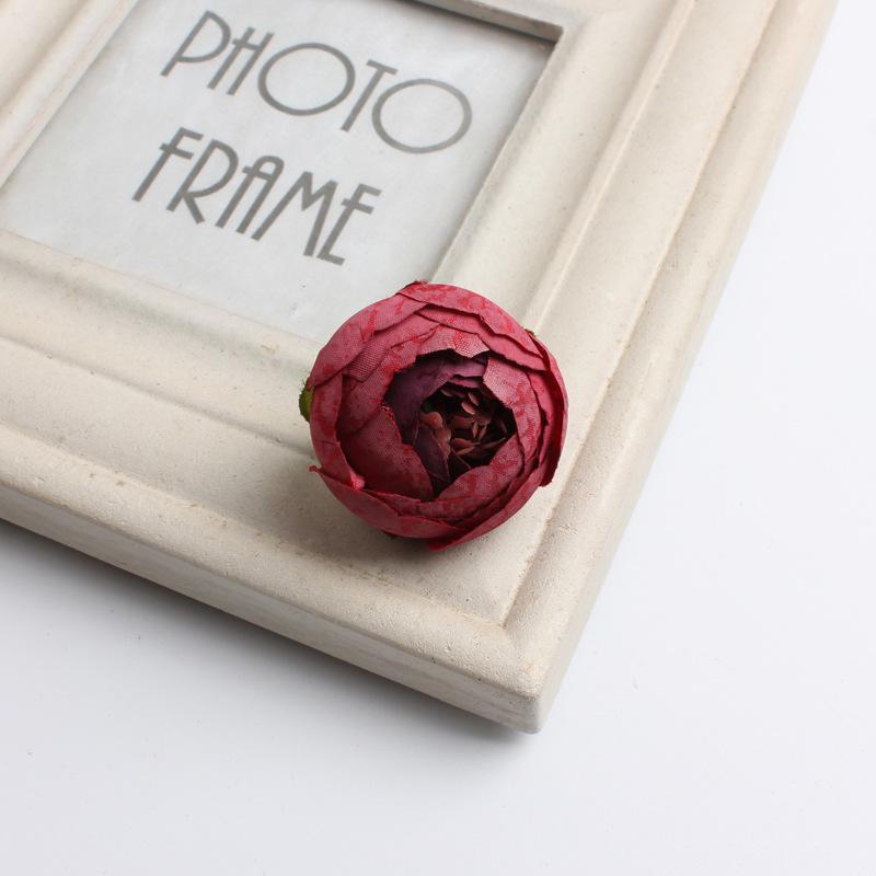 Europäisches High-End-Retro-Seiden-Rosenknospenkranzmaterial für DIY-Kopfschmuck