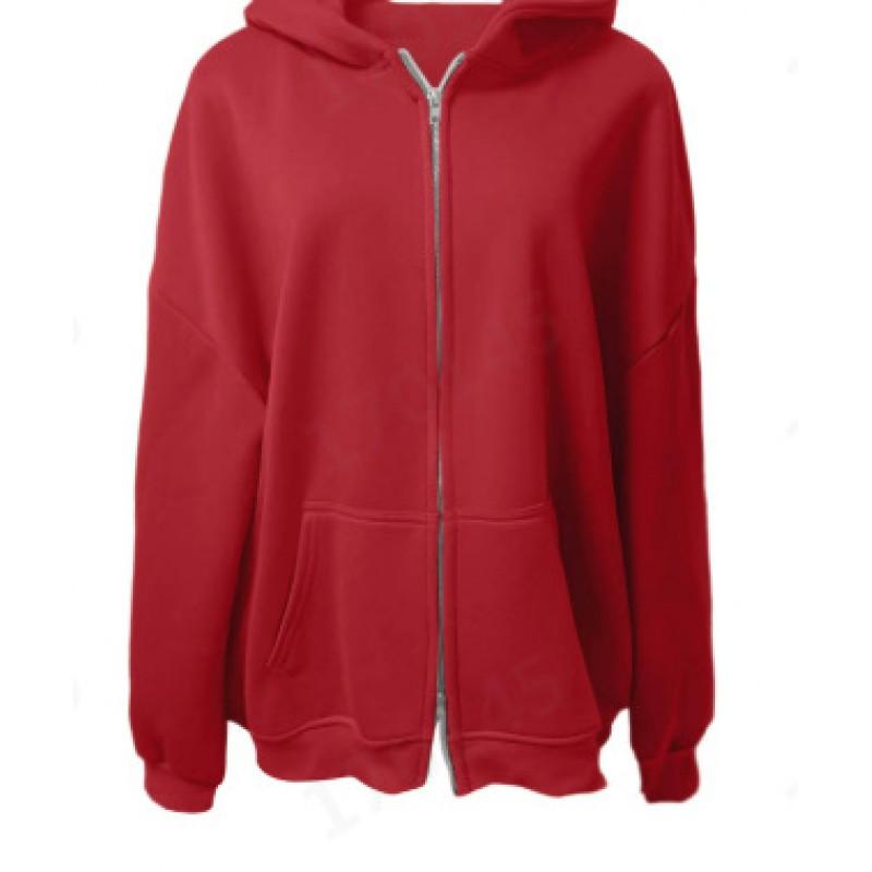 Mens Oversized Hooded Sweatshirt With Distressed Wash Print Heavyweight 400g Cotton Blend Zipper Front Casual Streetwear