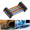 IDC Connector Flat Ribbon Cable 2.54mm 300mm Data Cable Female to Female for Drive Printer Industrial Accessories