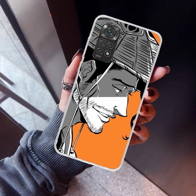 Bleach Kyoraku Shunsui Phone Case For Xiaomi Redmi Note 10 11 12 13 14 15 Pro Plus 11S 12S 14S 11T 11E 10S Soft TPU Back Cover R