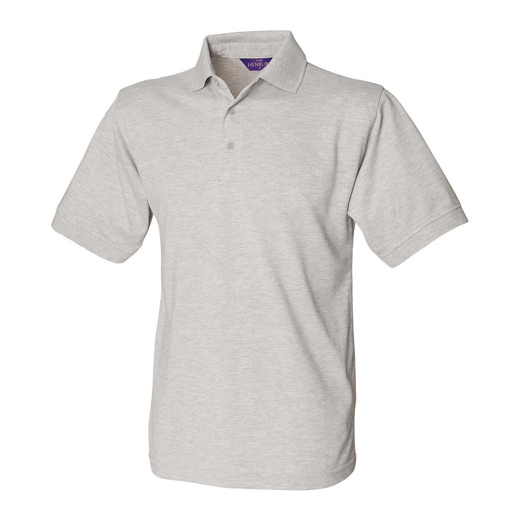 Henbury Mens Polycotton Heavy Polo Shirt