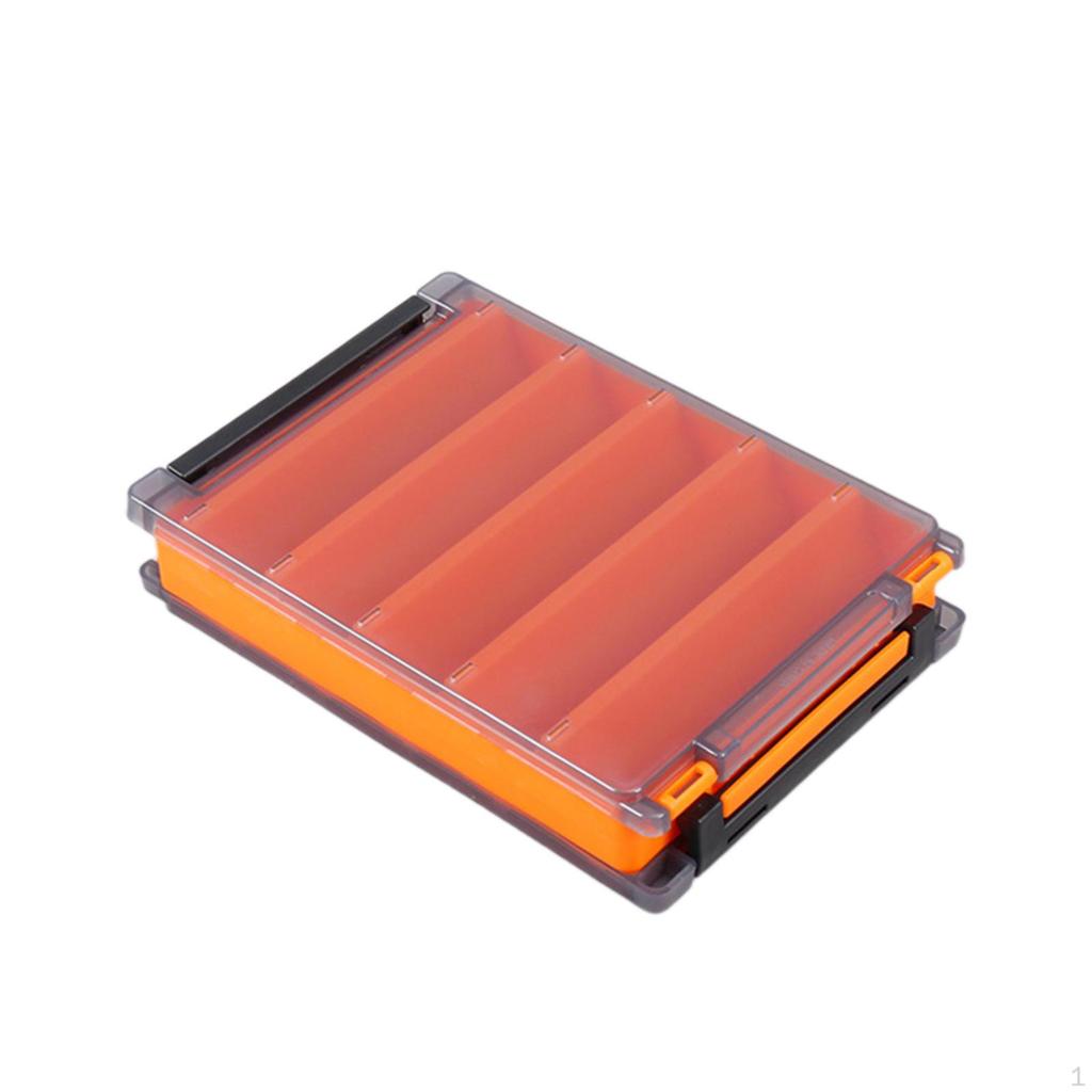 Fly Box for Fishing Double Sided Compact Container Breathable Tackle Storage Case Lure