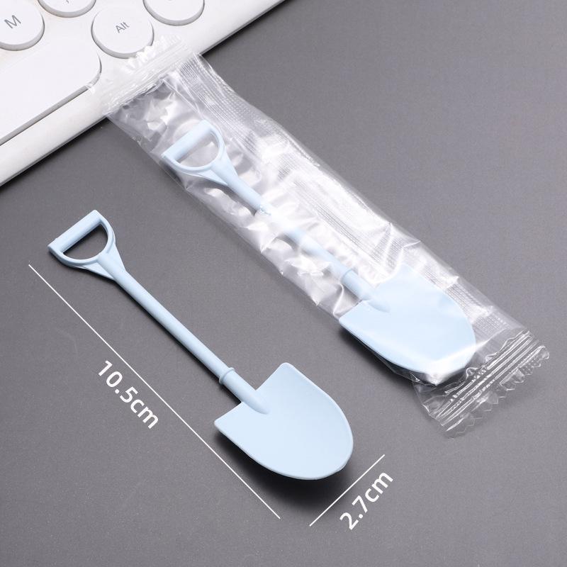 Thickened Disposable Dessert Spoon for Ice Cream, Yogurt, Jelly, Cake, and Roasted Sweet Potato