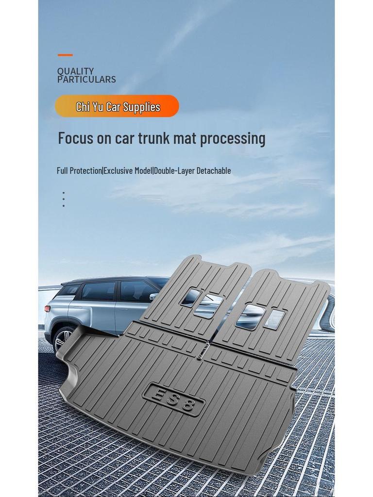Nio ET5 2022 Trunk Mat: Waterproof Interior Modification for Tail Box