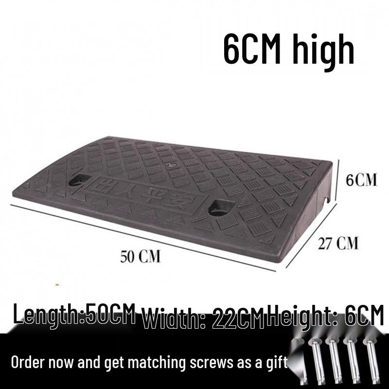 Uphill Slope Mat, Barrier-Free Ramp, Plastic Ladder, Speed Bump, Intersection Aid