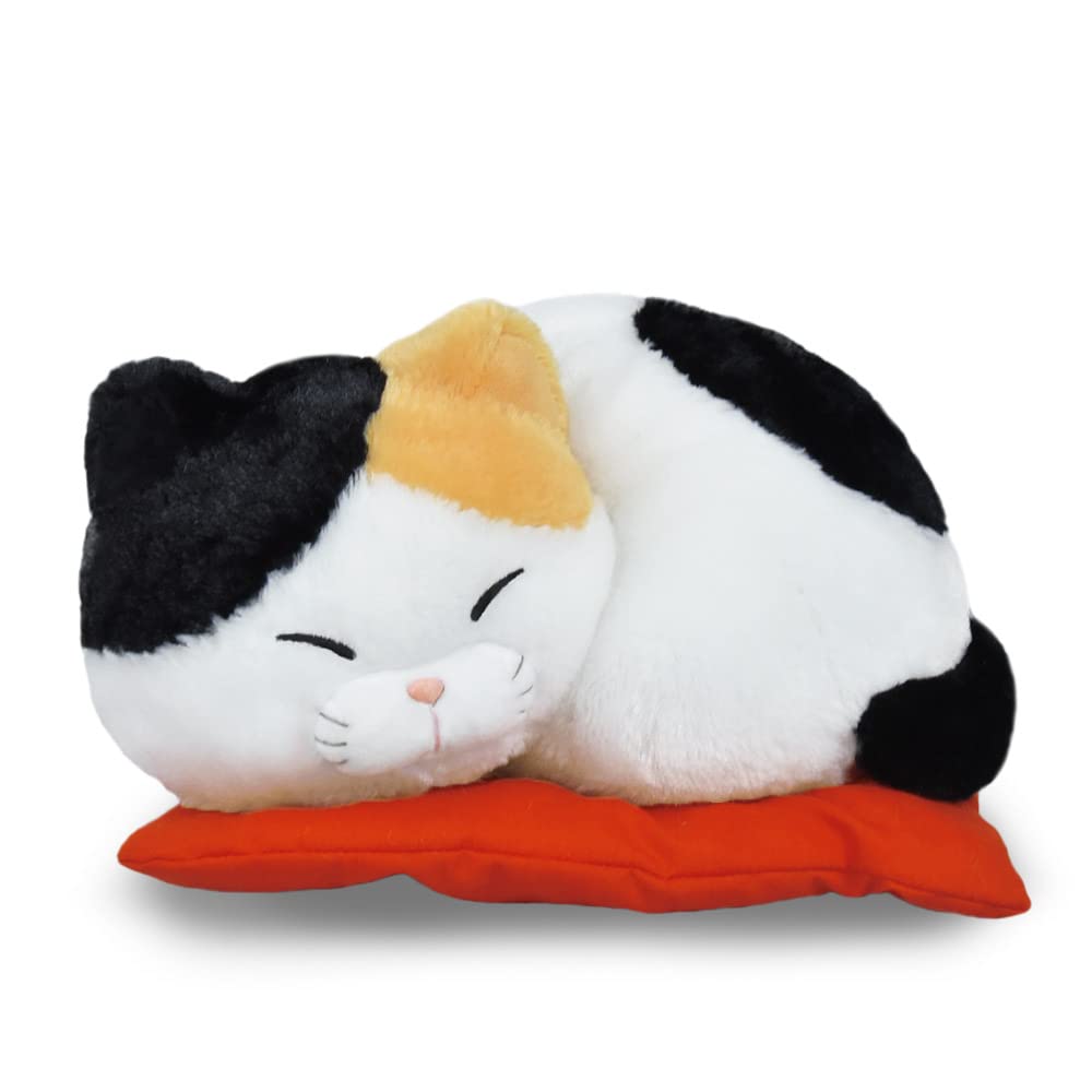 

Amuse Amufan Plush Toy Bearded Manjuu Zafu Nemuri JB Mi-sama белый