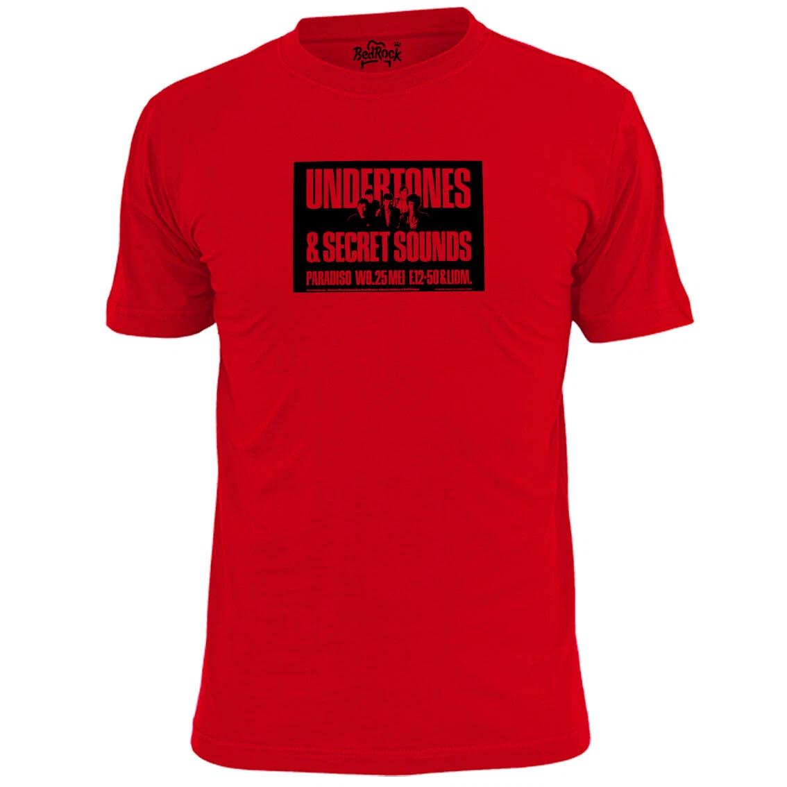 Mens The Undertones + Secret Sounds Inspired Punk Gig T shirt Ruts Damned S