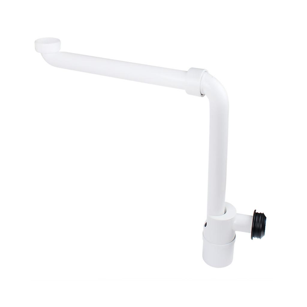 1-1/4inch Slip Inlet Drain Space Saving Sink Waste Trap Adjustable Washbasin Siphon Bathroom Basin Sink Waste Trap