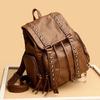 Zaini Moda con Borchie per Donna Borse a Spalla Pelle Morbida Daypack Borsa da Viaggio Grande Capacità Zaino Scolastico Zaino Donna
