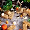 M-Modern-For Dollhouse Compatible 12 Pcs Mini Hay Bales- Small Decorative Straw Bale Set For Western Themed Parties, Fall Decora
