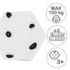 Climbing Wall Cube 1 White - Grasps Black