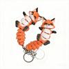 3D Printed Articulated Fox Pendant Hanging Decoration Indoor Car Decor Pendant Backpack Keychain Birthday Wedding Party Gif