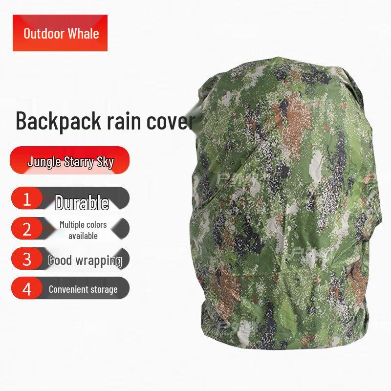 Outdoor Whale Backpack Rain Cover