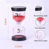 6/1PCS 1/3/5/10/15/30 Sanduhr Minuten Sand Uhr Sanduhr Timer Uhr Uhr Geschenk Kinder Sand Timer Stunde Hause Dekoration
