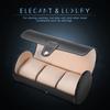 Portable 3 Slot Watch Box PU Leather Black/Brown Color Jewelry Storage Collector Organizer Storage Organizer