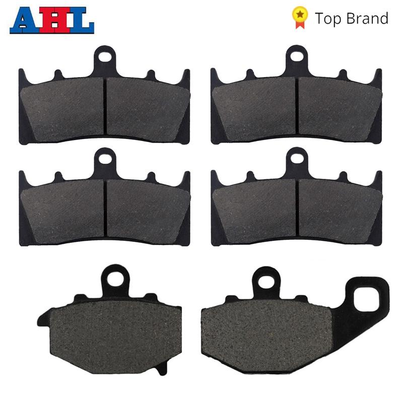 Motocyklová sada předních zadních brzdových destiček pro KAWASAKI ZX900 ZX600 ZX636 Ninja ZX9R 1996 - 2001 ZX6R 1998 - 2001 ZX 636 600 900 6R