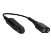 A58 K Head 2Pin Walkie Talkie O Cable Adapter for Baofeng BF 9700 A 58 UV XR