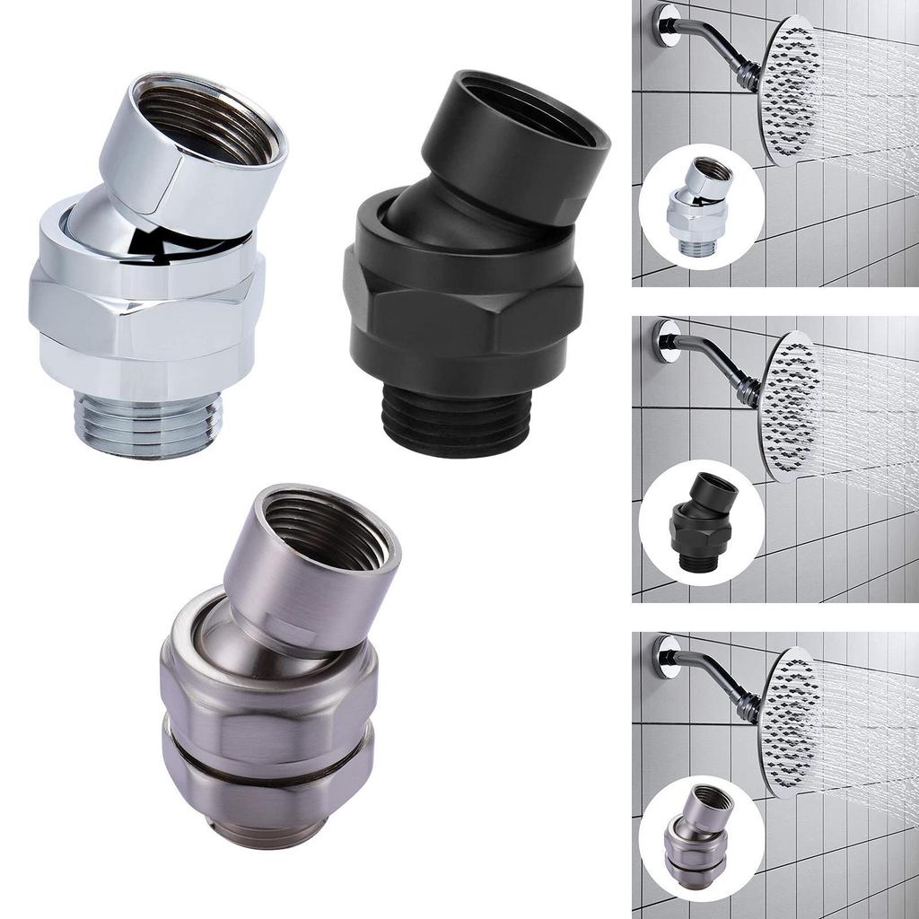 Shower Nozzle Swivel Joint Shower Nozzle Adapter, Direct Installation Head