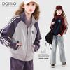 Duomiaowu Girls' Casual Zip-Up Sweatshirt Jacket