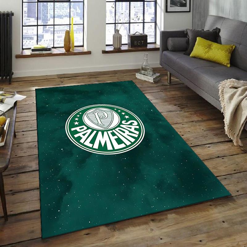 1pc Football Team Design Area Rug - Non-Slip, Soft & Cozy Floor Mat for Living Room, Bedroom, Office - Indoor/Outdoor Decorative Carpet