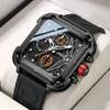 Luxury Watch Men Brand ONOLA Unique Square Design Fashion Quartz Sports Tape Watches Men Waterproof Relogio Masculino