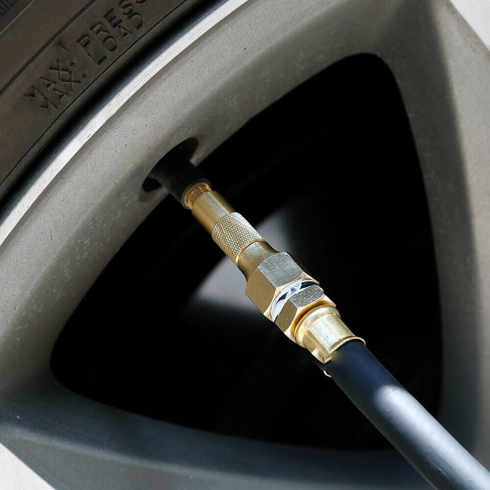 Digital Air Compressor LCD Display Car Tire Inflator Gun High Precision Air Line Clip-on Tyre Pump for Motorcycle Bicycle Auto