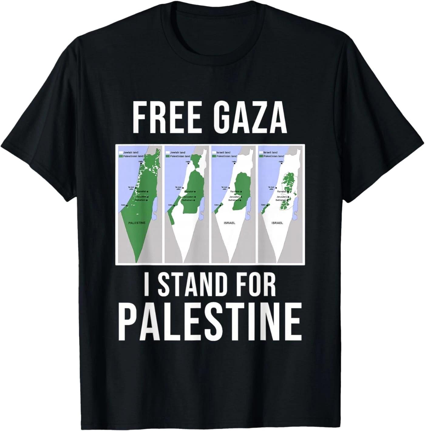 Palestine Gift Filist Jerusalem Palestinian Freedom Unisex T-Shirt L