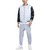 New Nike Therma FITDNA Baseball Jacket Men's Light Blue FZ0663-043