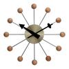 Modern Wall Clock Silent Non Ticking 13 Inch Pop Color Decorative Ball Clocks for Living Room Kitchen Office Wall Clocks