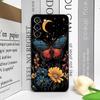 Aesthetic Moon Butterfly Flower Phone Case for OPPO Reno 13 12 F 11 10 Pro Plus A58 A79 Find X5 X3 Lite X8 X7 Frosted Soft Cover