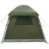 Cabin Tent Olive Green 244 x 213 x 183 cm Polyester and Steel