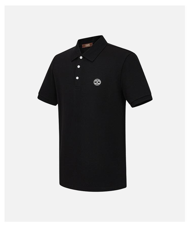 Spring and Summer Fashionable Printed Versatile Short-Sleeved Men's Polo Shirt