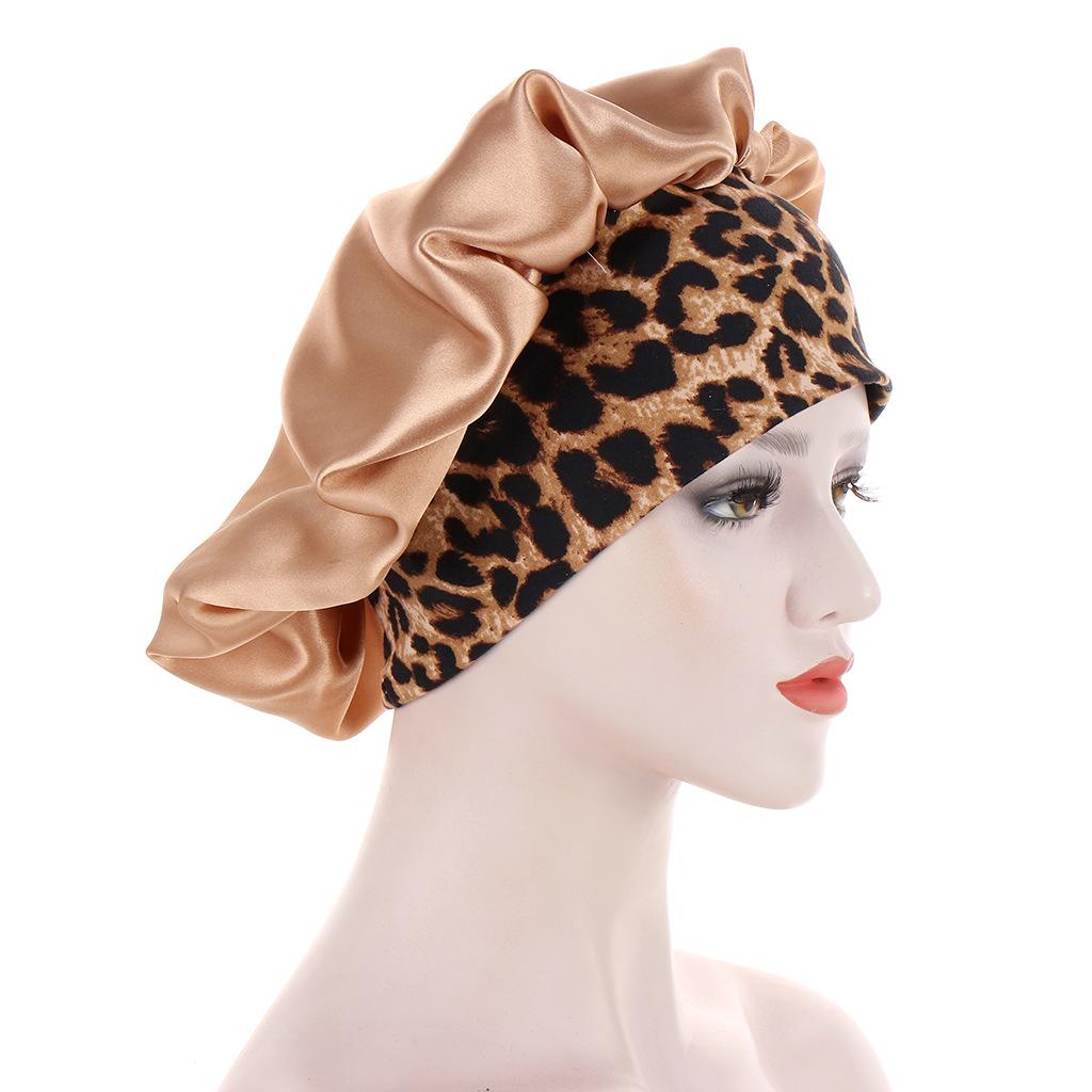 JYL TS DIY Oversized Sleep Cap Women Chemo Cap Polyester