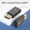 DisplayPort to HDMI Converter Adapter with 4K Ultra HD/1080p DP Male to Female Cable for Video Transmission from PC/Laptop to TV