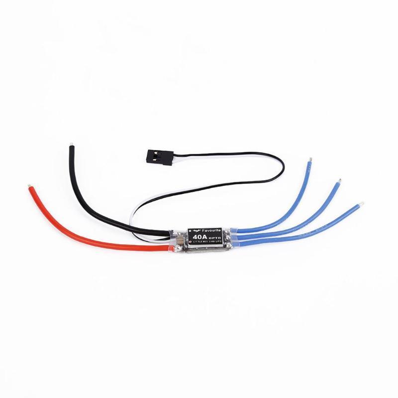 Color:Black No BEC Little Bee 30A 2-6S LiPoly Violent OPTO ESC Electric Speed Control