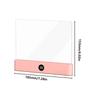 Eye-Caring Design LED Panel Book Light USB Rechargeable 3 Colors Light Clear LED Flat Light Timer Function