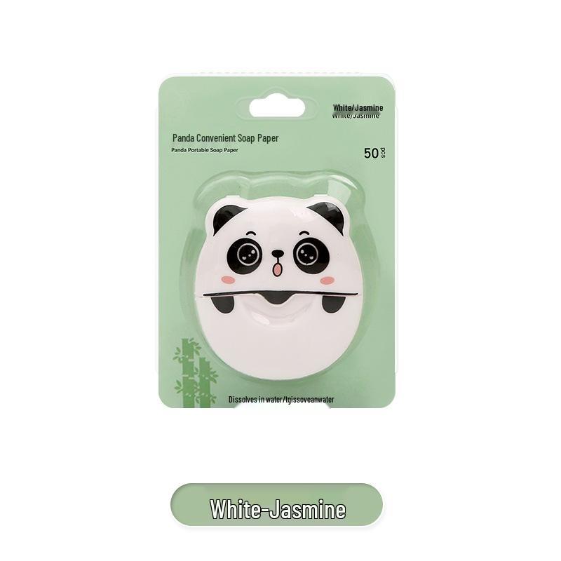 Feuilles de savon jetables parfumées avec logo personnalisable: 50 Feuilles Lavage des Mains Portables