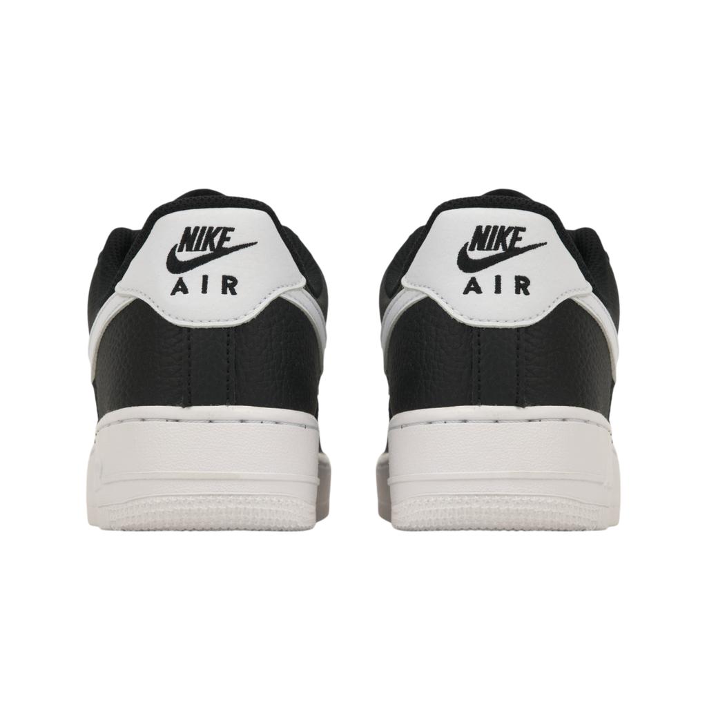 Nike Air Force 1 07 Siyah Beyaz Eskitilmiş Erkek Spor Ayakkabı CT2302-002