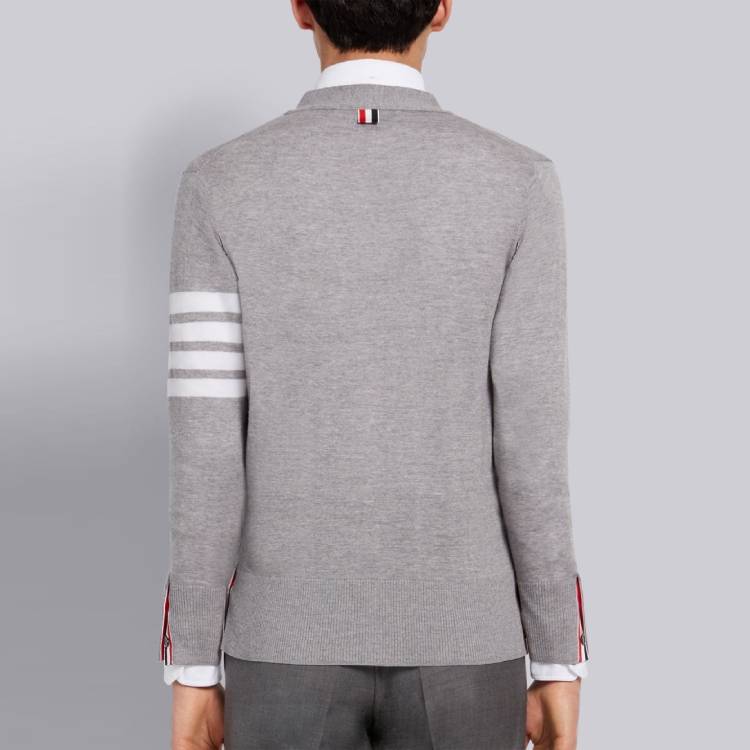 THOM BROWNE 4-Bar Cardigan MKC002A-00014-058