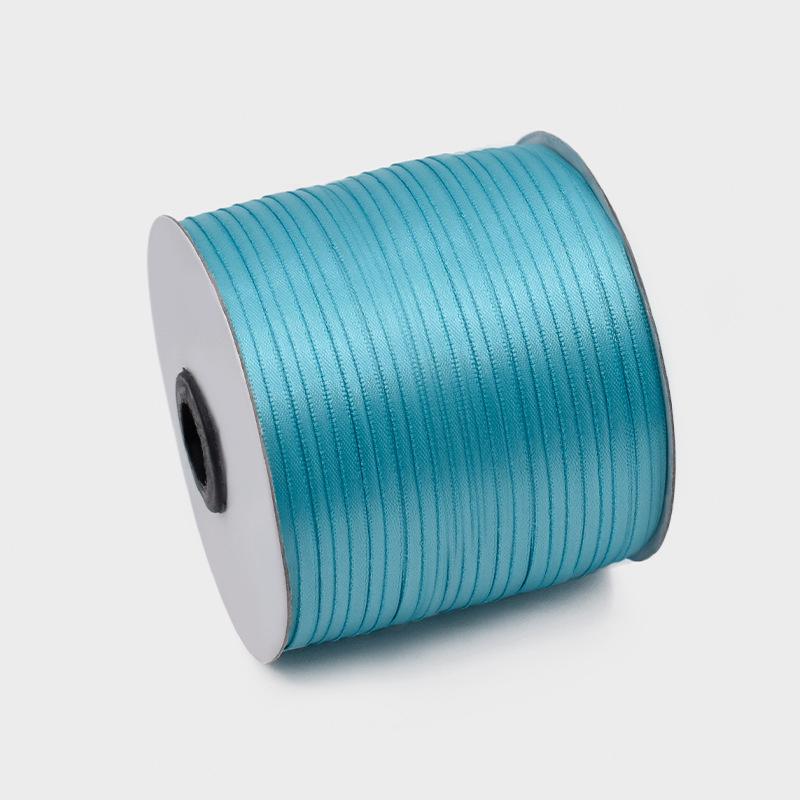 0.3cm Encrypted Polyester Satin Ribbon for Clothing and DIY Accessories