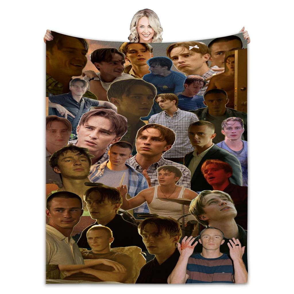 Rafe Cameron Decke Drew Starkey Dekorative Flanelldecke Für Schlafzimmer Warm Weich Maßanfertigung Qualität Tagesdecke Geschenkidee