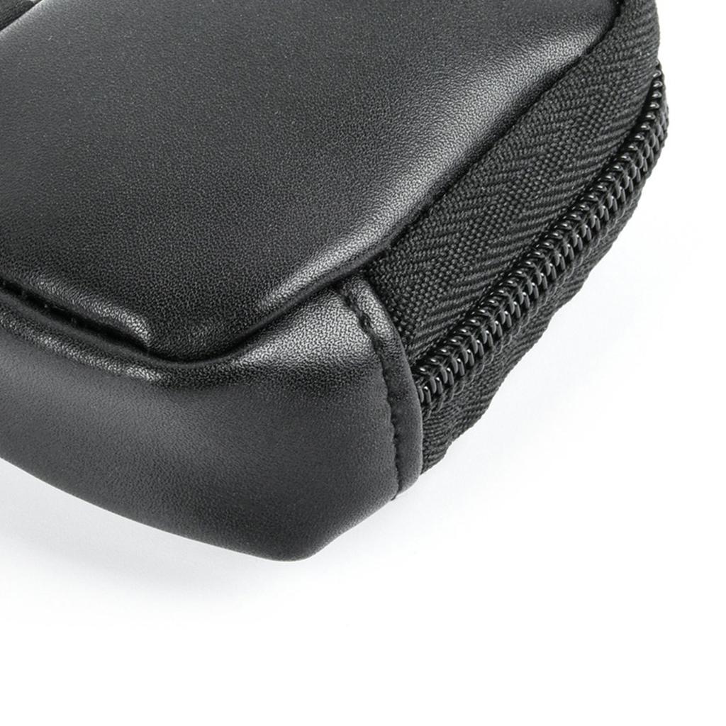 Universal MP3 Portable Storage Bag with Clear Window and Metal Hook All-round Protector Electronics Accessories