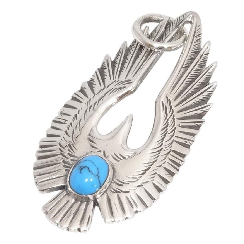 

cmy select Pendant, Silver 925, Turquoise Eagle Pendant Top, cmy160812-4