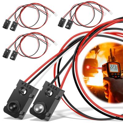 4 Pairs DC5V Infrared Beam Sensor Detector Anti Interference For IR Break Beam Sensor LED Counting Module Split Distance Sensor