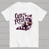 Cute But Feral Funny Cotton Summer Casual Cool Loose T-Shirt