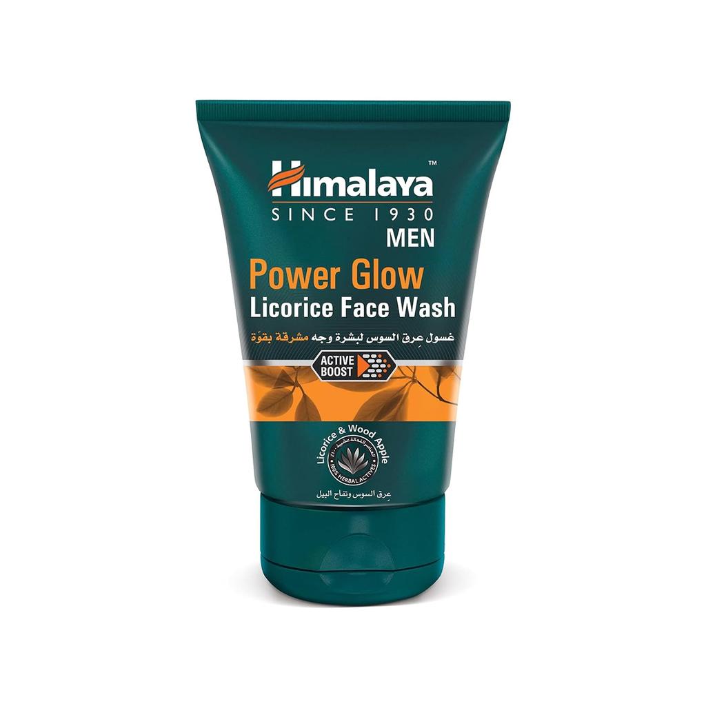 Himalaya MEN Power Glow Süßholzwurzel Gesichtsreiniger, 100ml