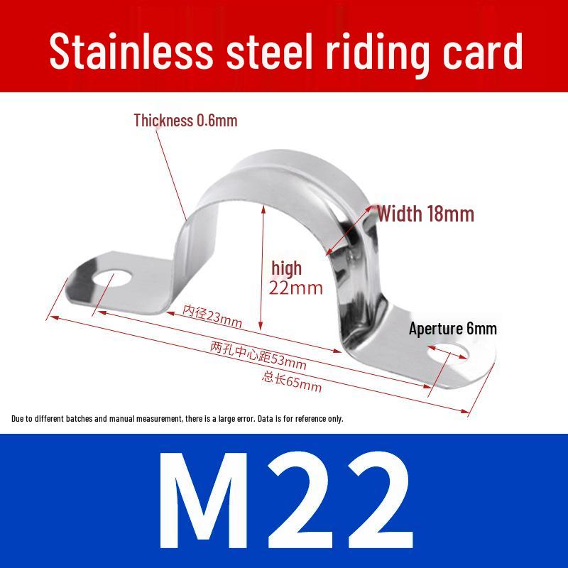 304 Stainless Steel U-Bolt Pipe Saddle Clamp